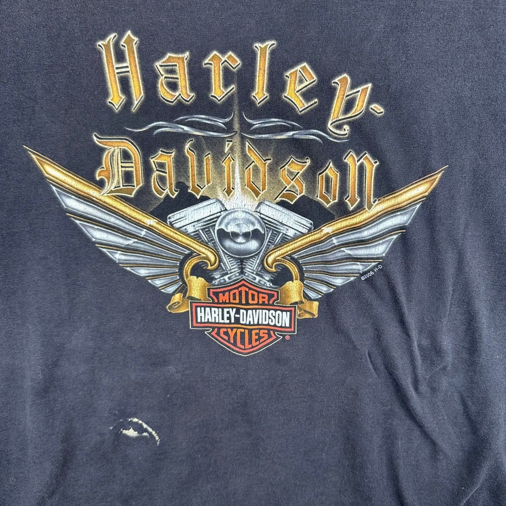 Harley-Davidson‎ Graphic T-Shirt Motorcycle Biker Tee 2X - Picture 3 of 8